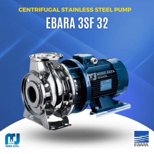 Ebara 3SF 32 Centrifugal Stainless Steel Pump