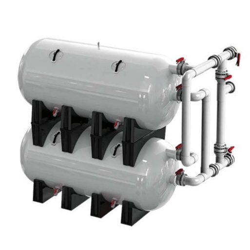 Emaux Filter Pasir Dual Stack