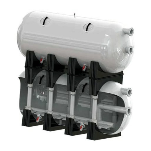 Emaux Filter Pasir Dual Stack
